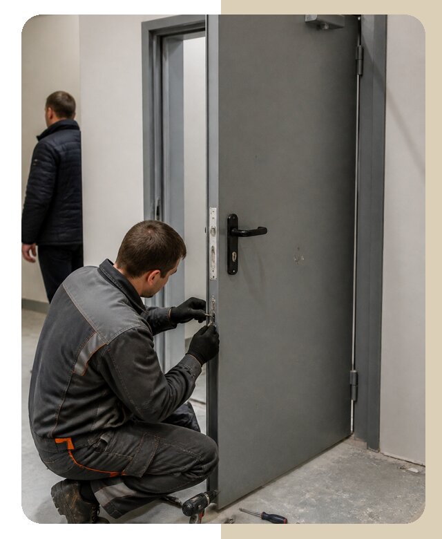 Ремонт противопожарной двери в Ставрополе по цене 6750 р. | ДвериЛегко-Ств