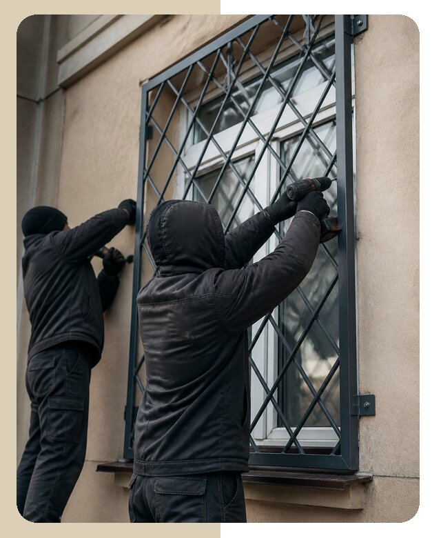 Установка антивандальных решеток на окна в Ставрополе